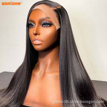 13X6 HD Lace Frontal Wig Human Hair, Wigs HD Lace Pre Plucked,WeKeSi Luxury 100% Virgin Human Hair Lace Front Wig